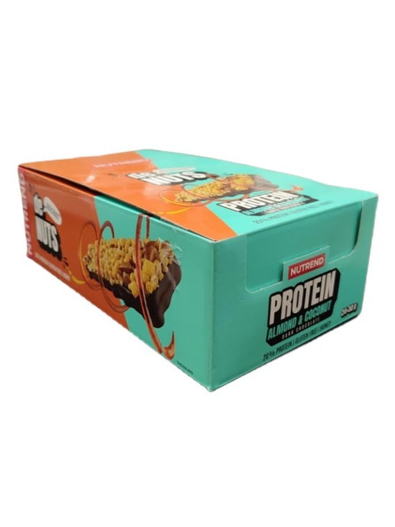 1-Denuts Protein Bar, Almond & Coconut - 24 x 50g 1