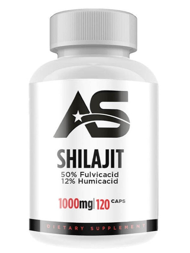 1-Shilajit, 1000mg - 120 caps 1