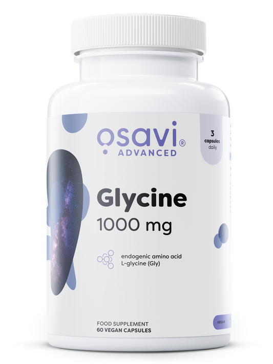 1-Glycine, 1000mg - 60 vegan caps 1