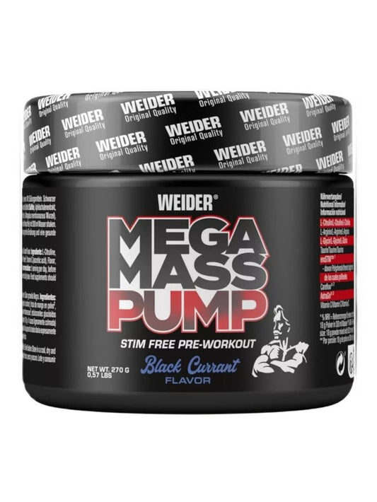 1-Mega Mass Pump, Blackcurrant - 270 grams 1