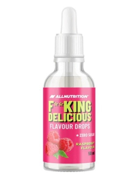 1-Fitking Delicious Flavour Drops, Raspberry - 50 ml. 1