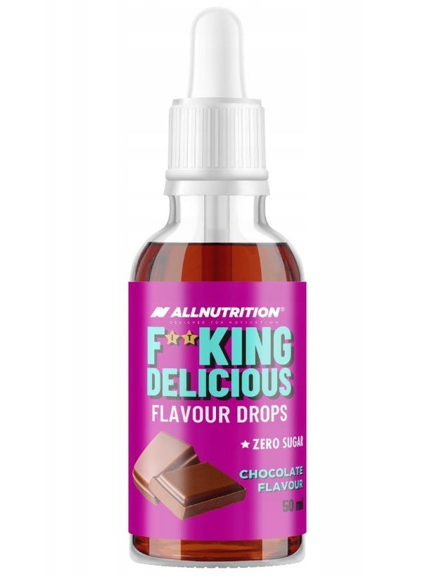 1-Fitking Delicious Flavour Drops, Chocolate - 50 ml. 1