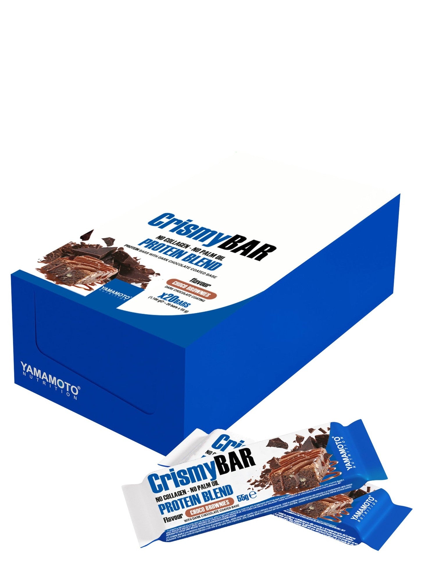 1-CrismyBAR, Choco Brownies - 20 x 55g 1