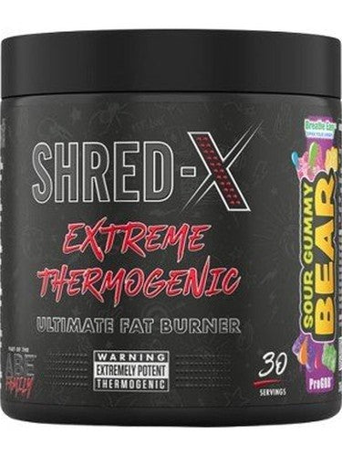1-Shred-X Powder, Sour Gummy Bear - 300 grams 1