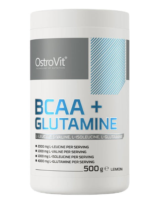 1-BCAA + Glutamine, Lemon - 500 grams 1