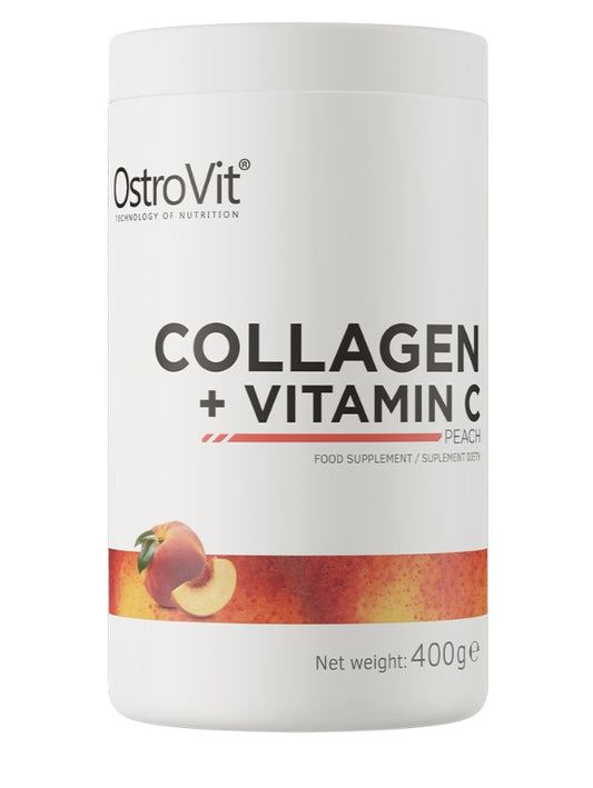 1-Collagen + Vitamin C, Peach - 400 grams 1