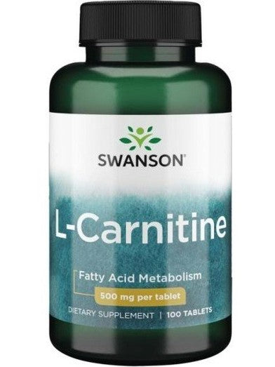 1-L-Carnitine, 500mg - 100 tablets 1