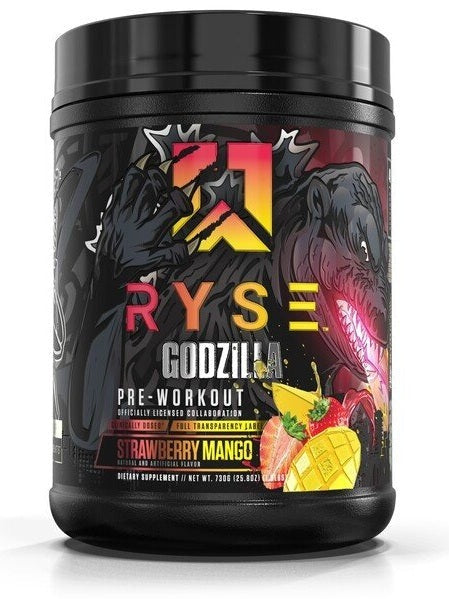 1-Godzilla Pre-Workout, Strawberry Mango - 730 grams 1