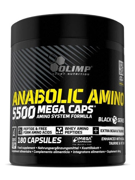 1-Anabolic Amino 5500, Mega Caps - 180 caps 1