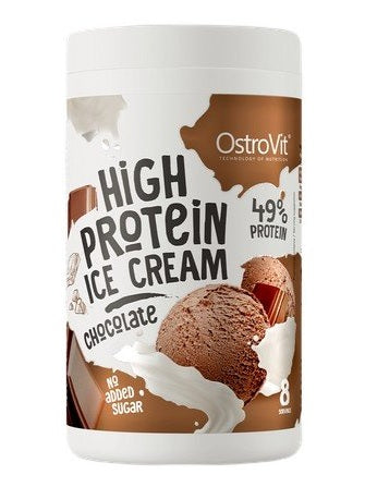 1-High Protein Ice Cream, Chocolate - 400 grams 1