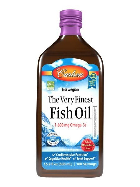 1-The Very Finest Fish Oil, Mixed Berry - 500 ml. 1