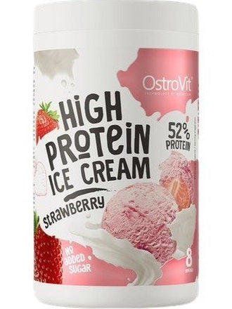 1-High Protein Ice Cream, Strawberry - 400 grams 1