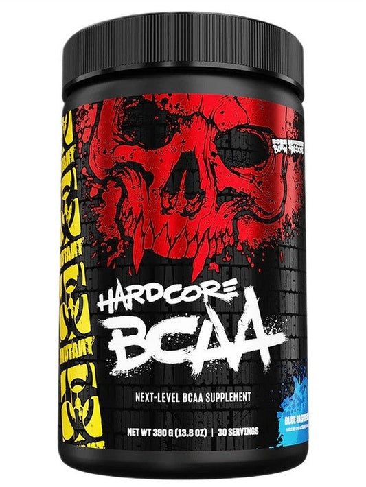 1-Hardcore BCAA, Blue Raspberry - 390 grams 1