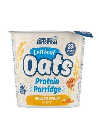 1-Critical Oats Protein Porridge, Golden Syrup - 12 x 60g 1
