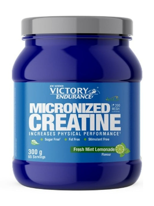 1-Joe Weider Victory Endurance Micronized Creatine, Fresh Mint Lemonade - 300 grams 1