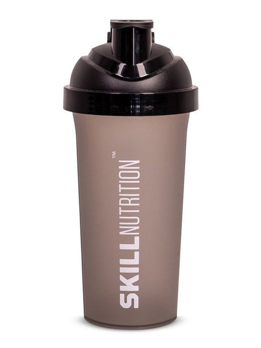 1-Skill Nutrition Shaker, Smoked Black - 700 ml. 1