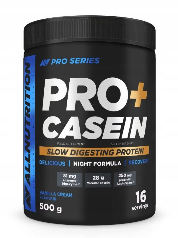 1-Pro+ Casein, Vanilla Cream - 500 grams 1