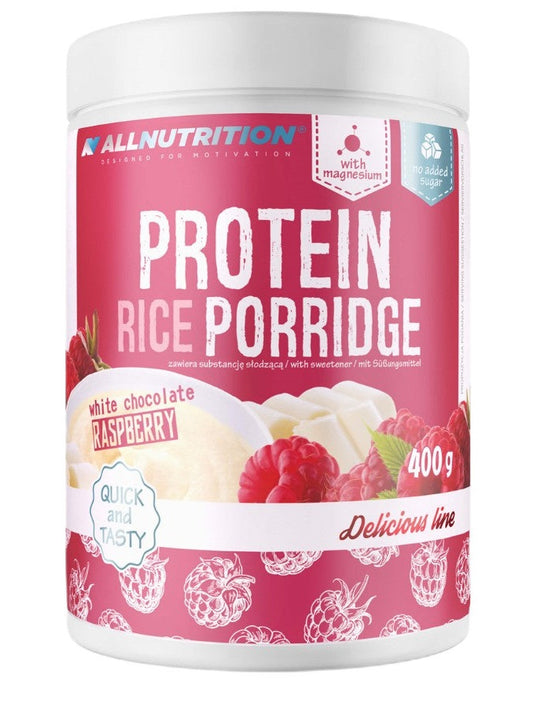 1-Protein Rice Porridge, White Chocolate-Raspberry - 400 grams 1