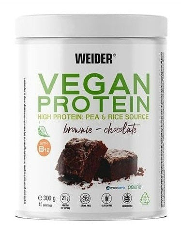 1-Vegan Protein, Brownie Chocolate - 300 grams 1