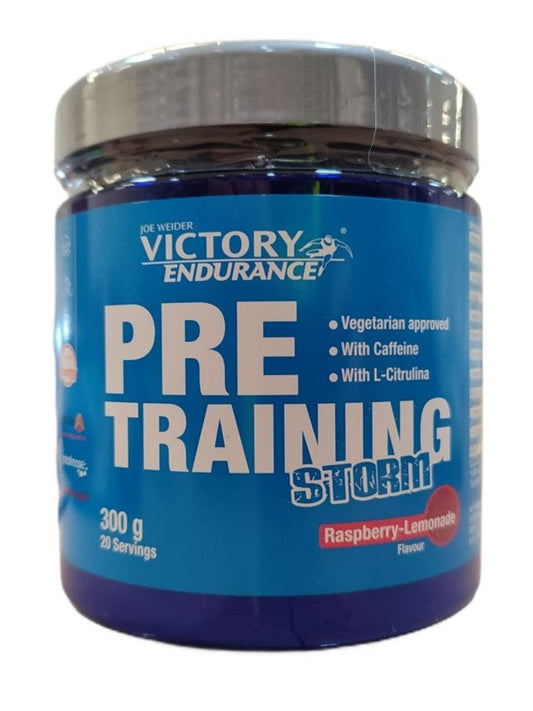 1-Joe Weider Victory Endurance Pre-training Storm, Raspberry-Lemonade - 300 grams 1
