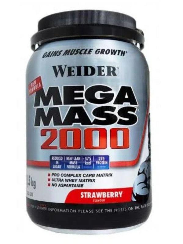 1-Mega Mass 2000, Strawberry - 1500 grams 1