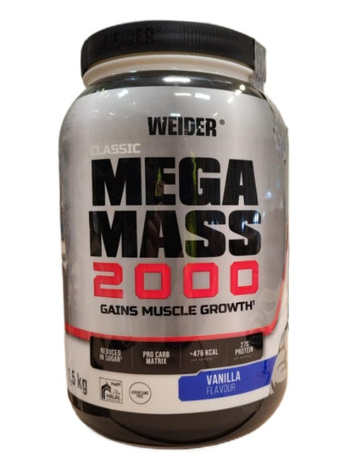 1-Mega Mass 2000, Vanilla - 1500 grams 1