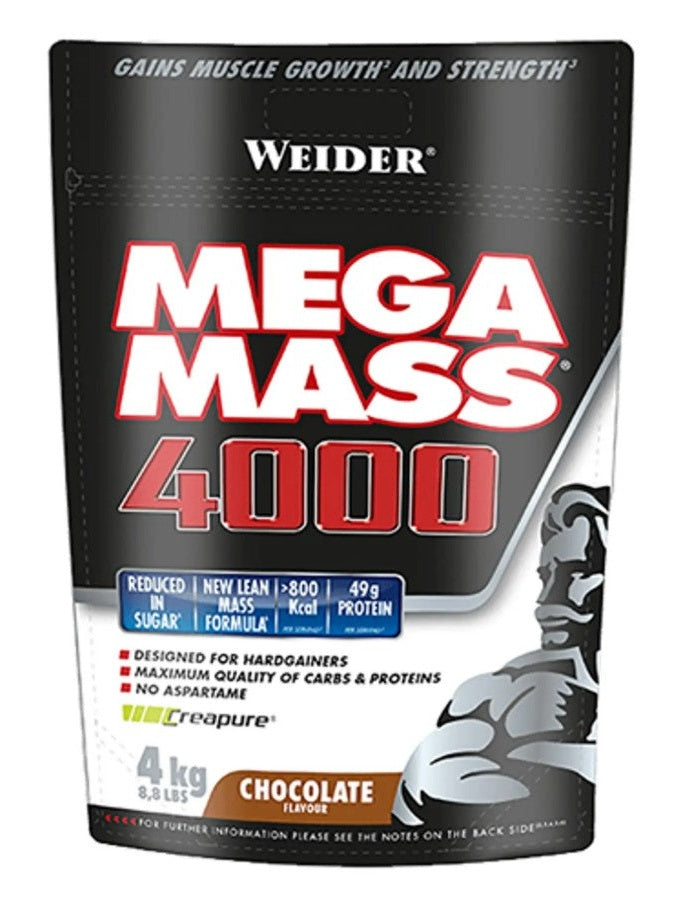 1-Mega Mass 4000, Chocolate - 4000 grams 1