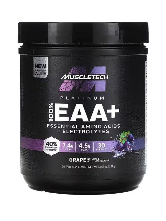 1-Platinum 100% EAA+, Grape - 387 grams 1