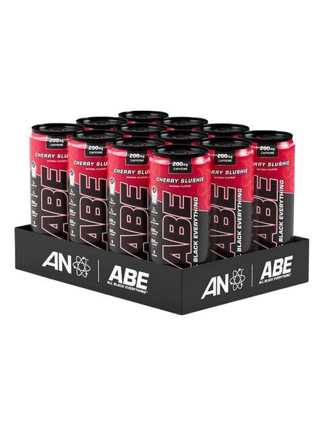 1-ABE Energy + Performance Cans, Cherry Slushie - 12 x 330 ml. 1