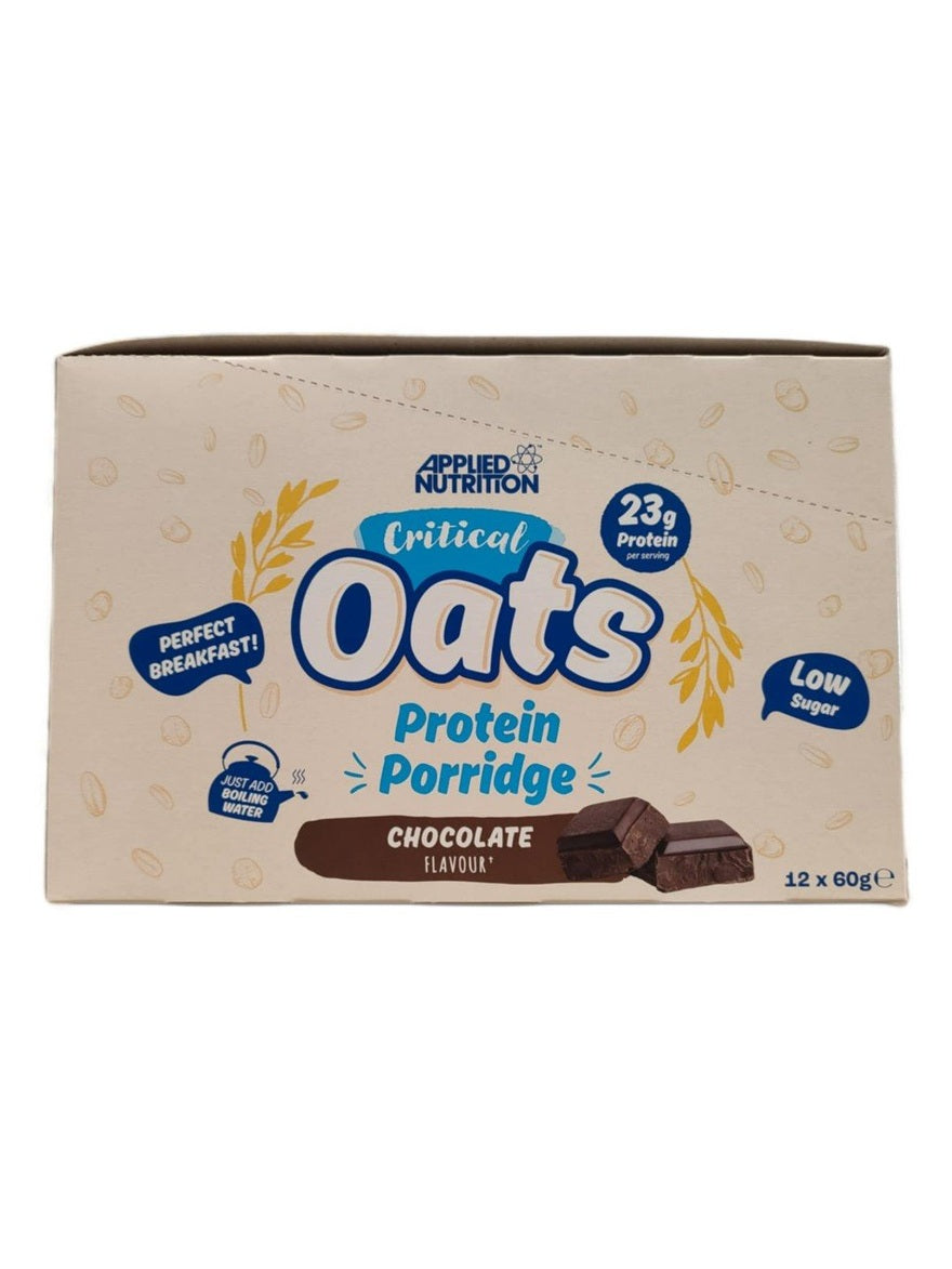 1-Critical Oats Protein Porridge, Chocolate (EAN 5056555207277) - 12 x 60g 1