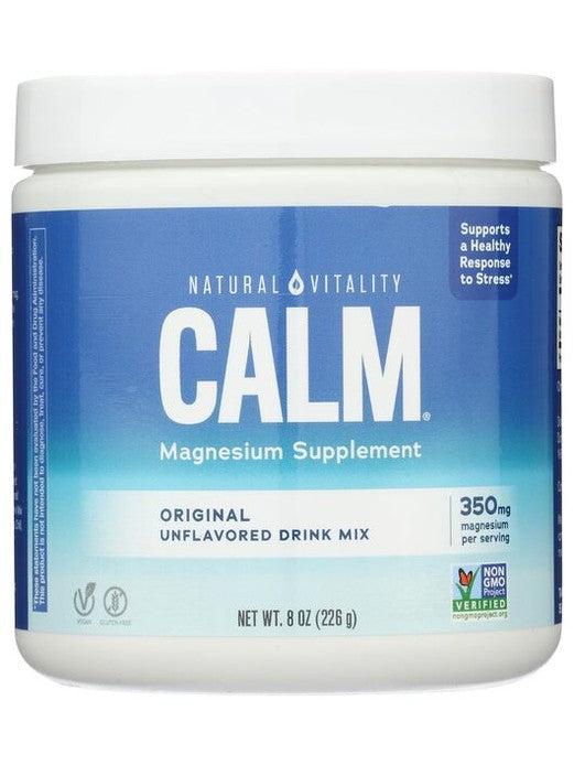 1-Natural Calm, Unflavored - 226 grams 1