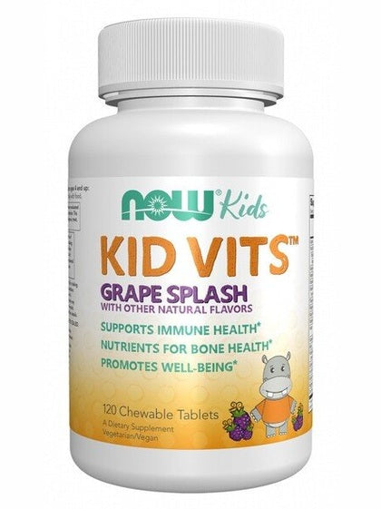 1-Kid Vits, Grape Splash - 120 chewables 1