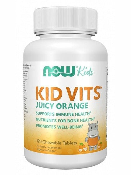 1-Kid Vits, Juicy Orange - 120 chewables 1